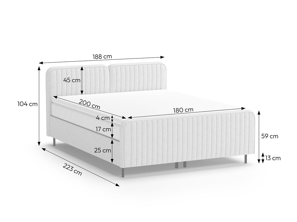 Boxspring Margate 127 (Casa 02)