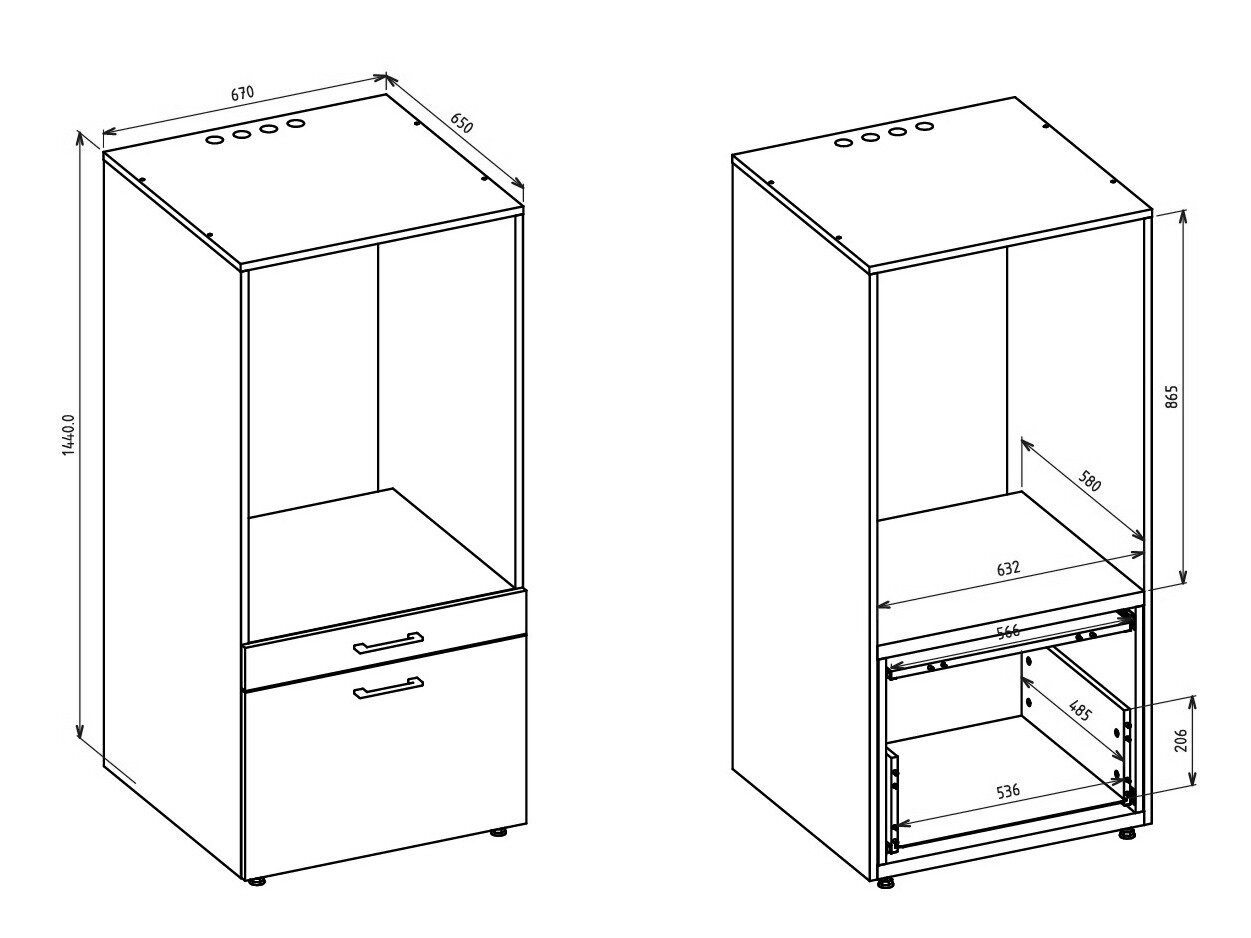 Reol til badeværelse Novdele 102 (Valnød)