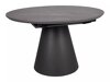 Tafel Detroit 920 (Grijs marmer + Zwart)