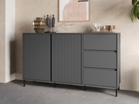 Kommode Ruvrevi 102 (Antracit)