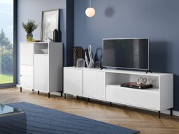 Komplet za dnevno sobo Ruvrevi 105 (Bela)