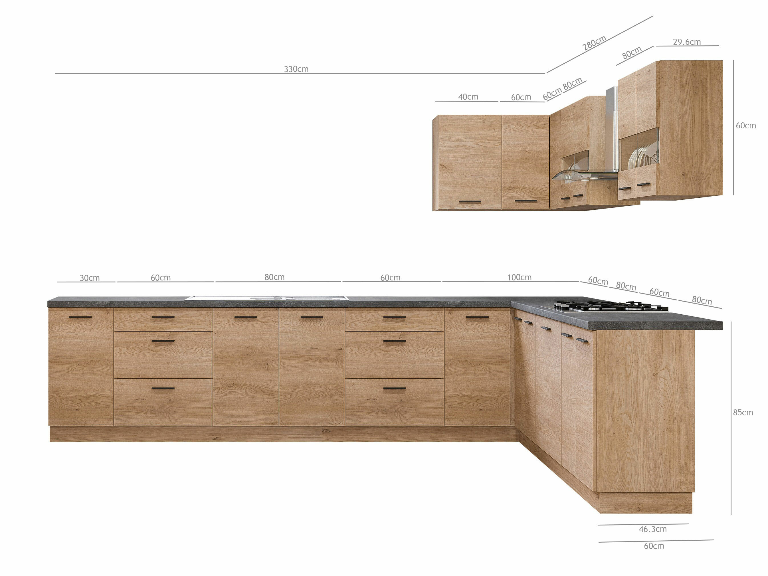 Modulaire keukenset Ati Torro 134