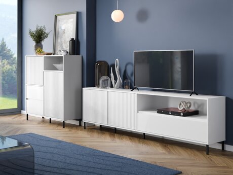 Stuemøbelsæt Ruvrevi 105 (Hvid)