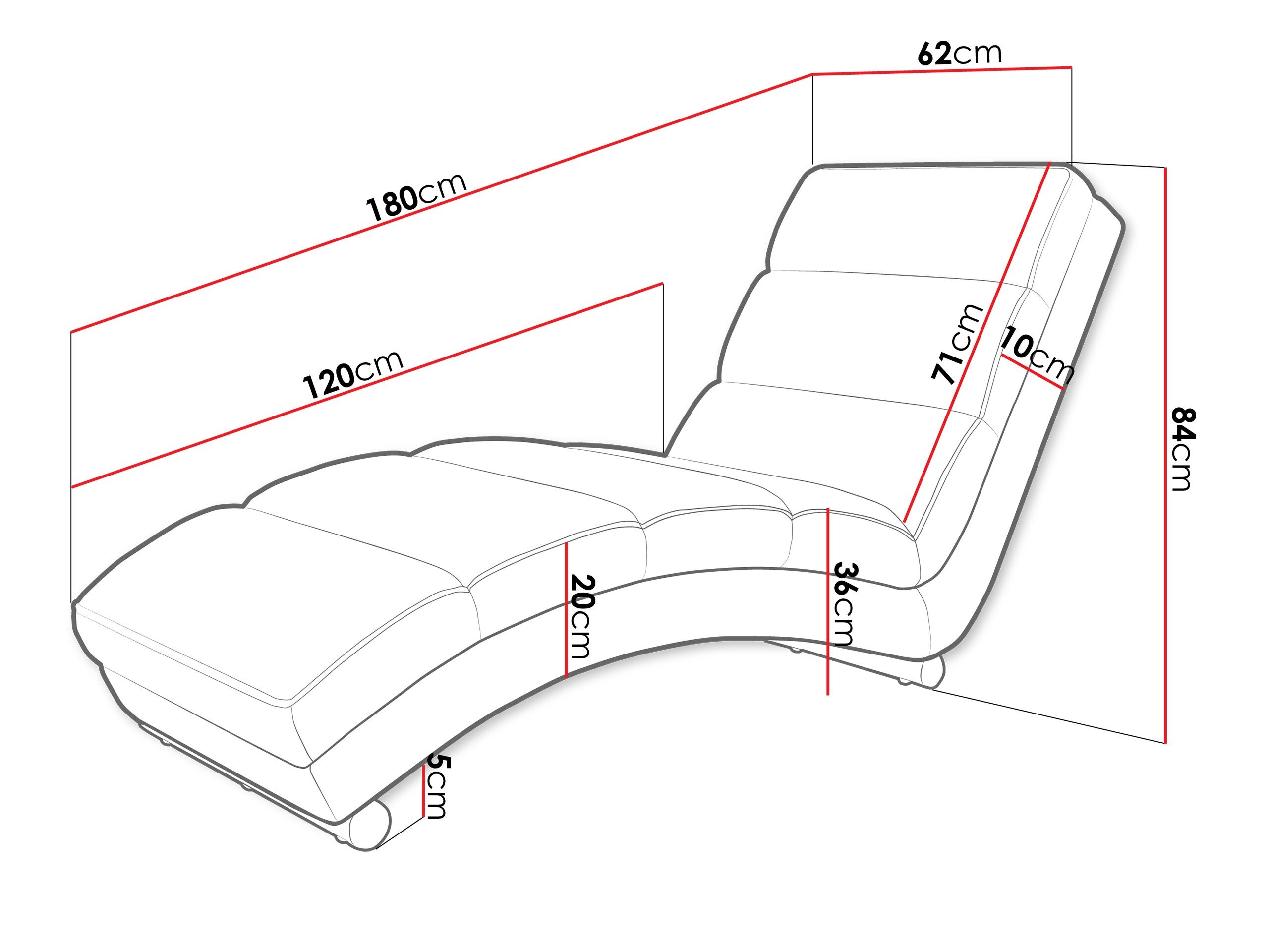Chaiselong Comfivo 109 (Alfa 17)
