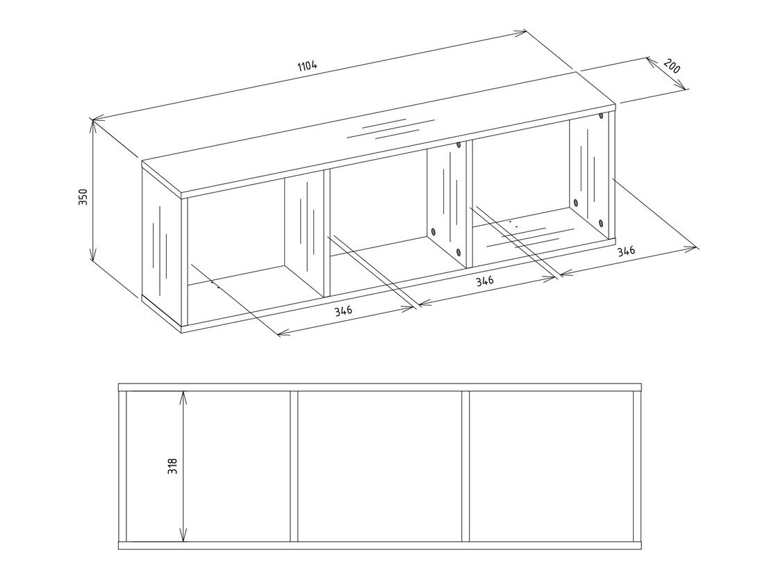 Vægreol Mandeville 336