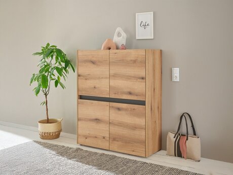 Dressoir Elbsori 111 (Eiken + Antraciet)