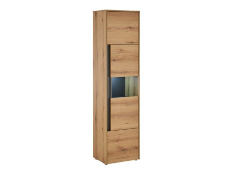 Boekenkast Elbsori 100 (Eiken + Antraciet)