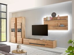 Set za dnevni boravak Elbsori 132 (Hrast + Antracit)