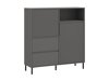 Set de living Ruvrevi 105 (Antracit)