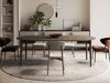 Tafel Fresno 180 (Donkere eik)