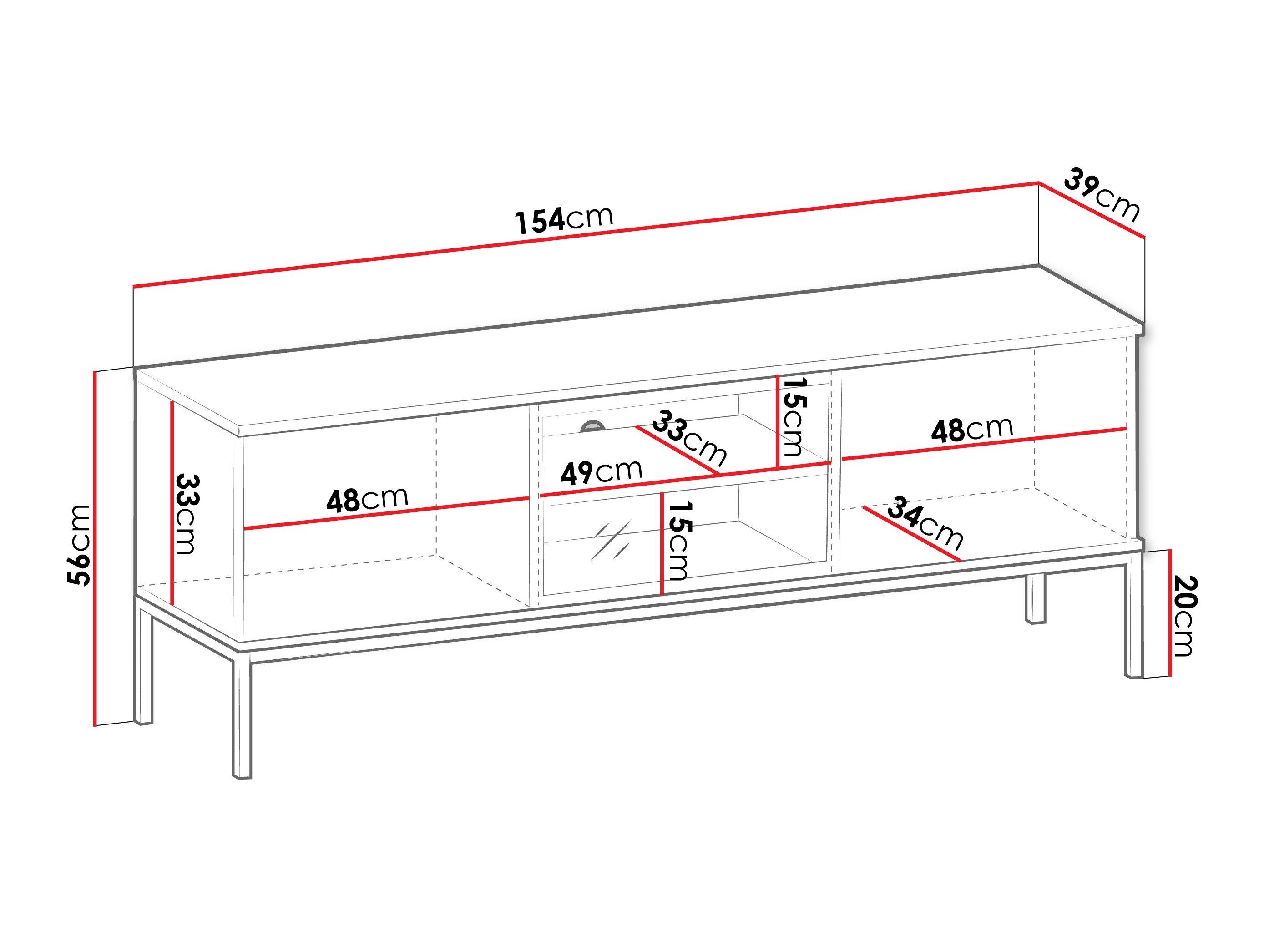 TV-bord Manal (Kashmir)