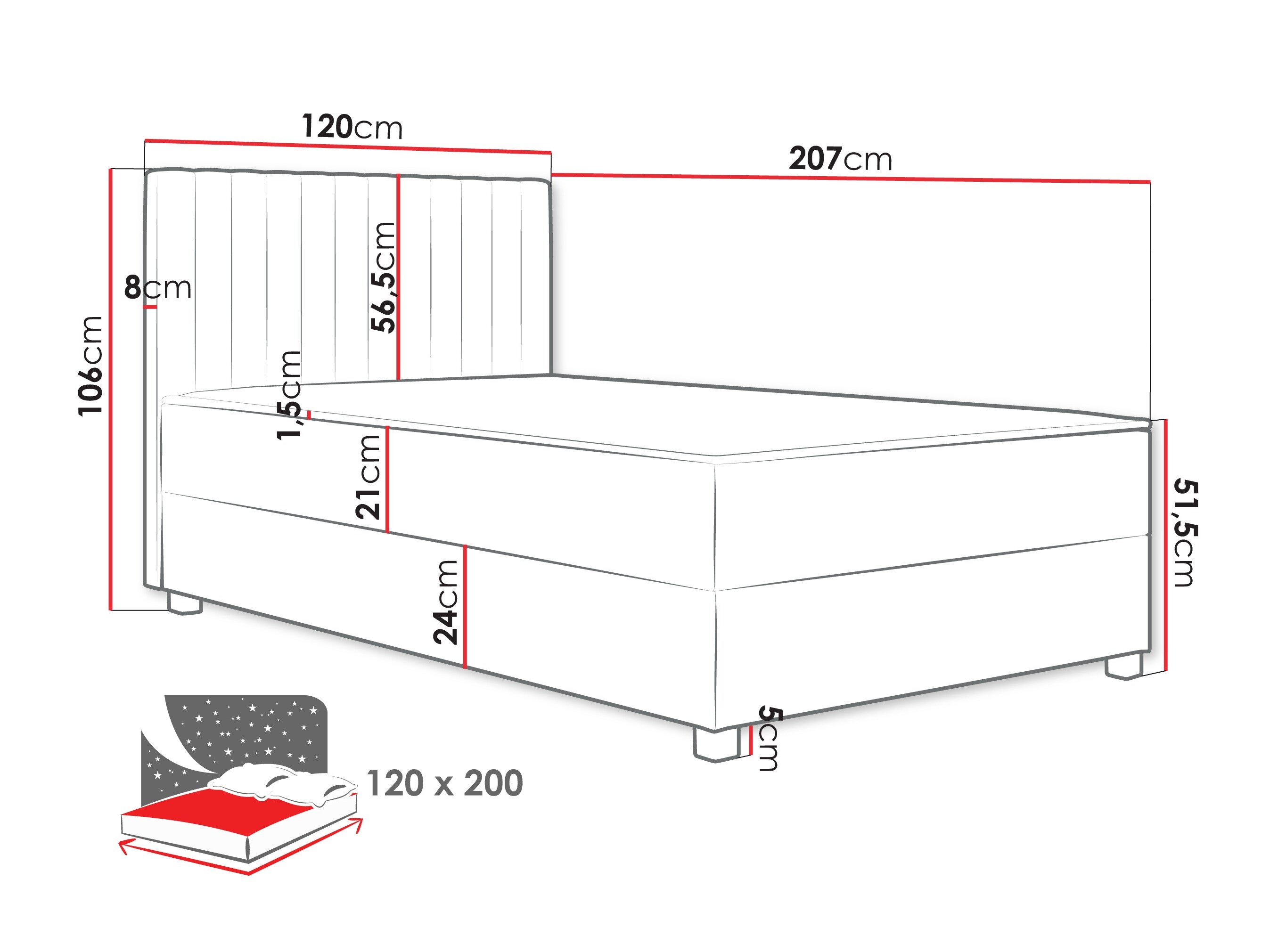 Boxspring Soral (Manila 14)