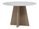 Tafel Dallas 4451 (Wit marmer + Beige)