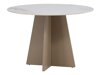 Tafel Dallas 4451 (Wit marmer + Beige)