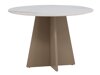 Tafel Dallas 4451 (Wit marmer + Beige)