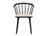 Stoel Dallas 4953 (Zwart + Beige)