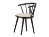 Stoel Dallas 4953 (Zwart + Beige)