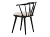 Stoel Dallas 4953 (Zwart + Beige)