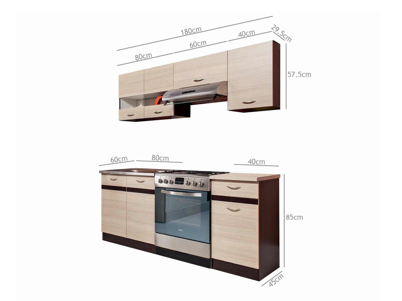 Modulaire keukenset Eli Light 110