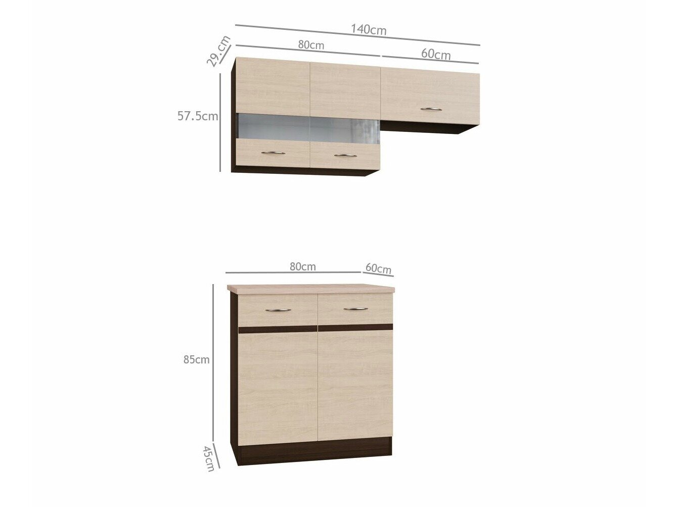 Modulaire keukenset Eli Light 116