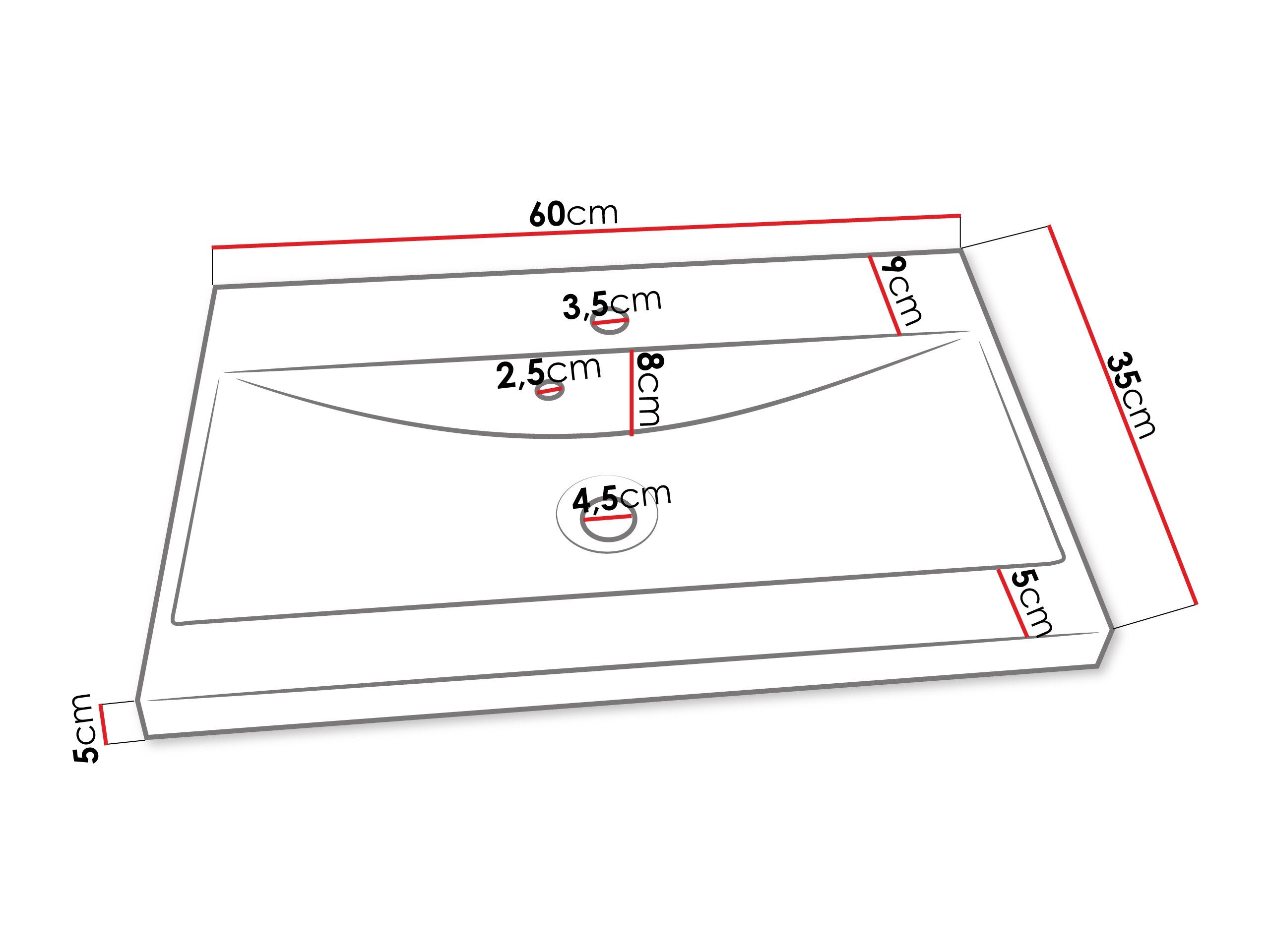 Badeværelsessæt Sarasota 173 (Kashmir)