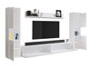Woonkamerset Sarasota 131 (Wit + Glanzend wit)
