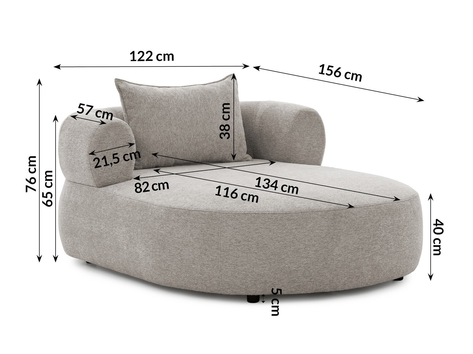 Fauteuil Rocklin 102 (Toro 145)