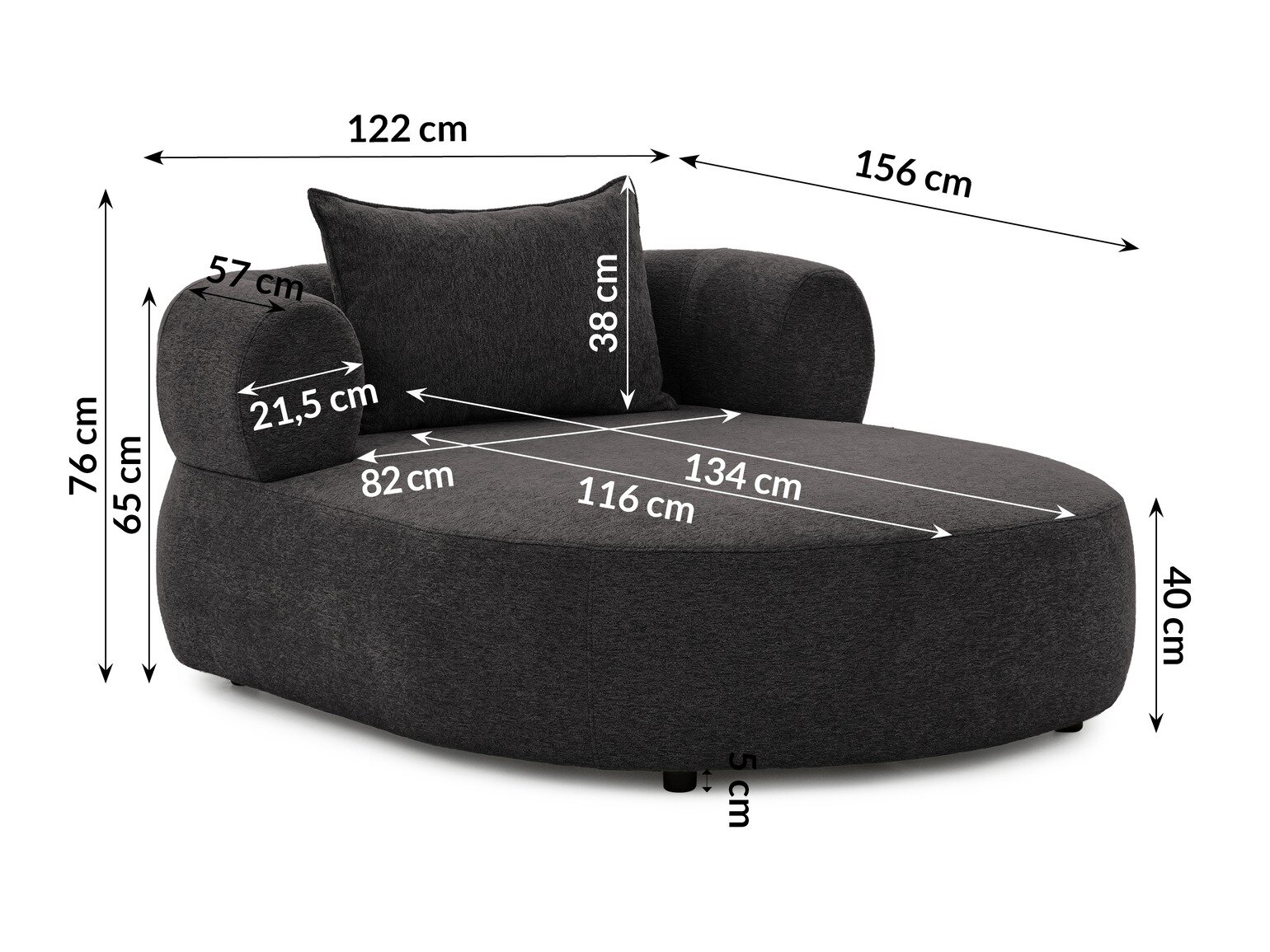 Fauteuil Rocklin 102 (Toro 150)