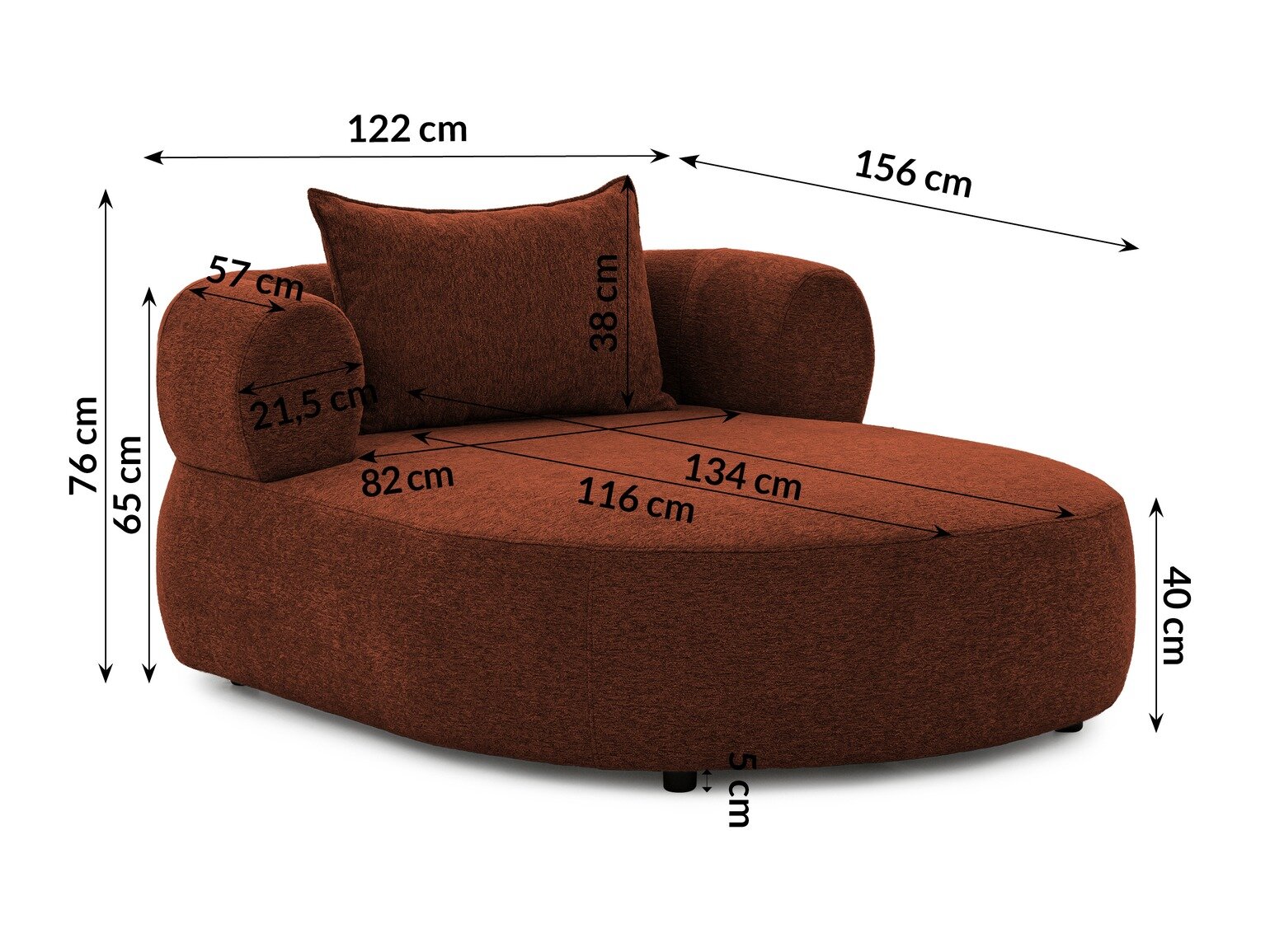 Fauteuil Rocklin 102 (Toro 155)