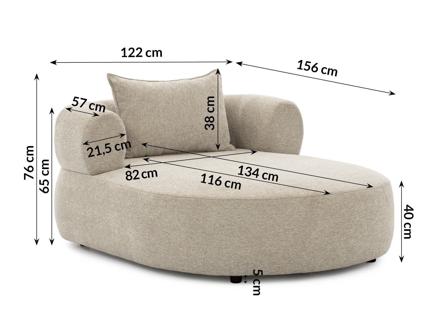 Fauteuil Rocklin 102 (Toro 25)