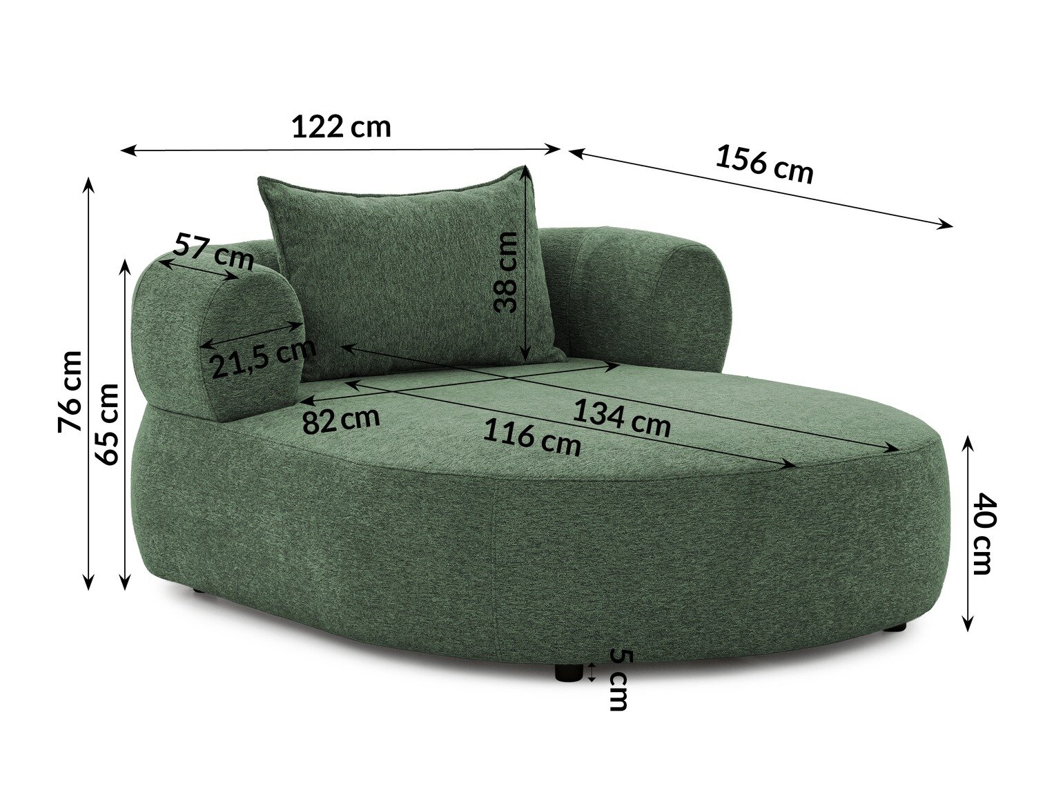Fauteuil Rocklin 102 (Toro 95)