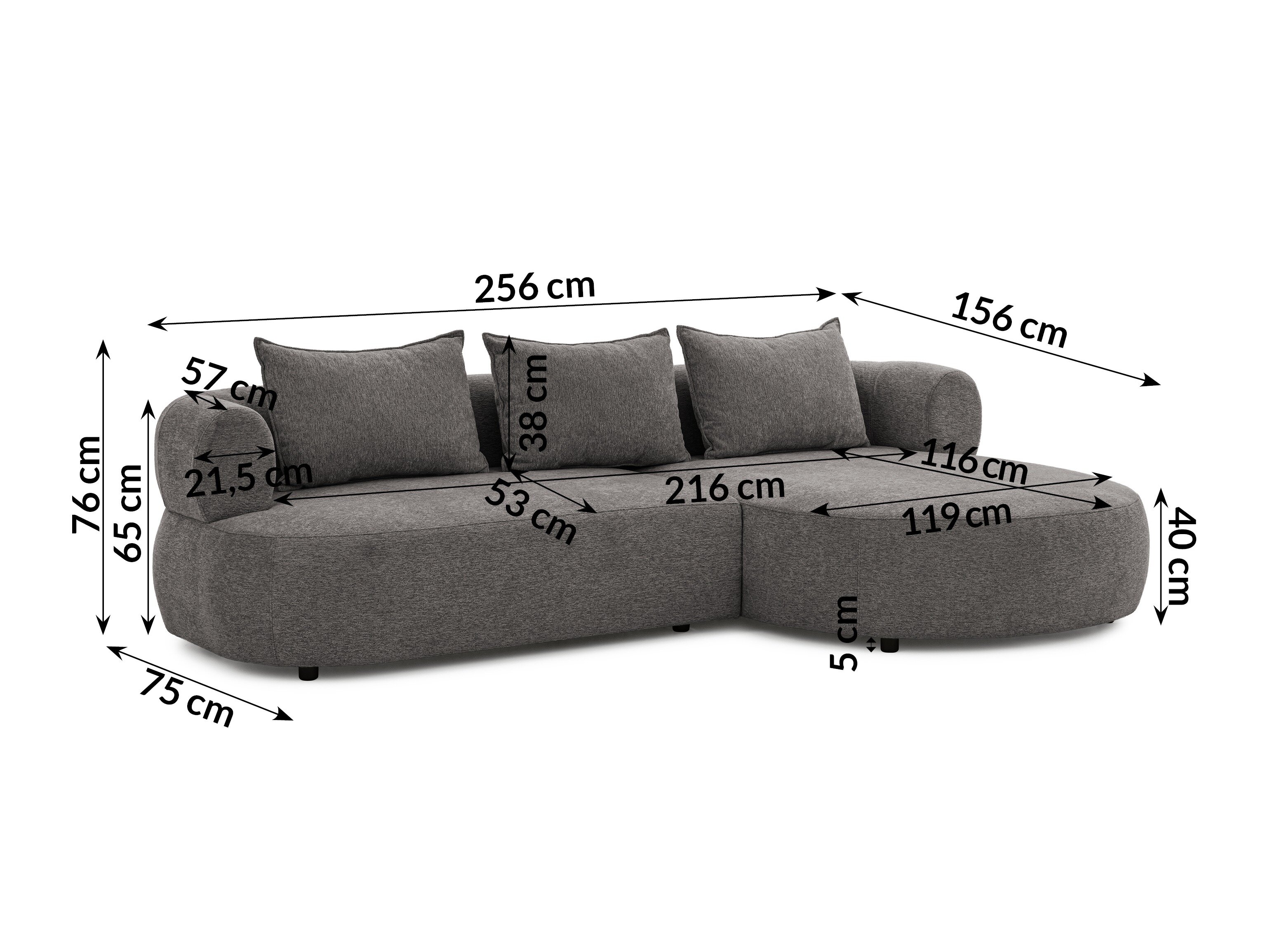 Hoekbank Rocklin 101 (Toro 05)