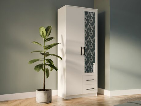 Riidekapp Mandeville 247 (Valge)