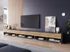 TV-meubel Sarasota 144 (Matera grijs + Kastanje)