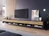 TV-meubel Sarasota 144 (Matera grijs + Kastanje)