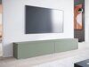 TV-meubel Scientia I (Stoffig groen)