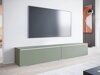 TV-meubel Scientia I (Stoffig groen)