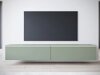 TV-meubel Scientia I (Stoffig groen)