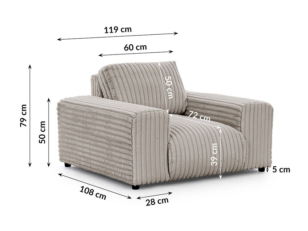 Fauteuil Circoru 100 (Vito 07)