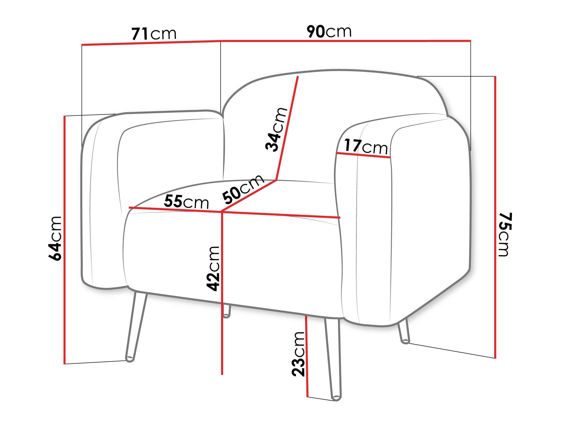Lænestol Comfivo 486 (Uttario Velvet 2952)