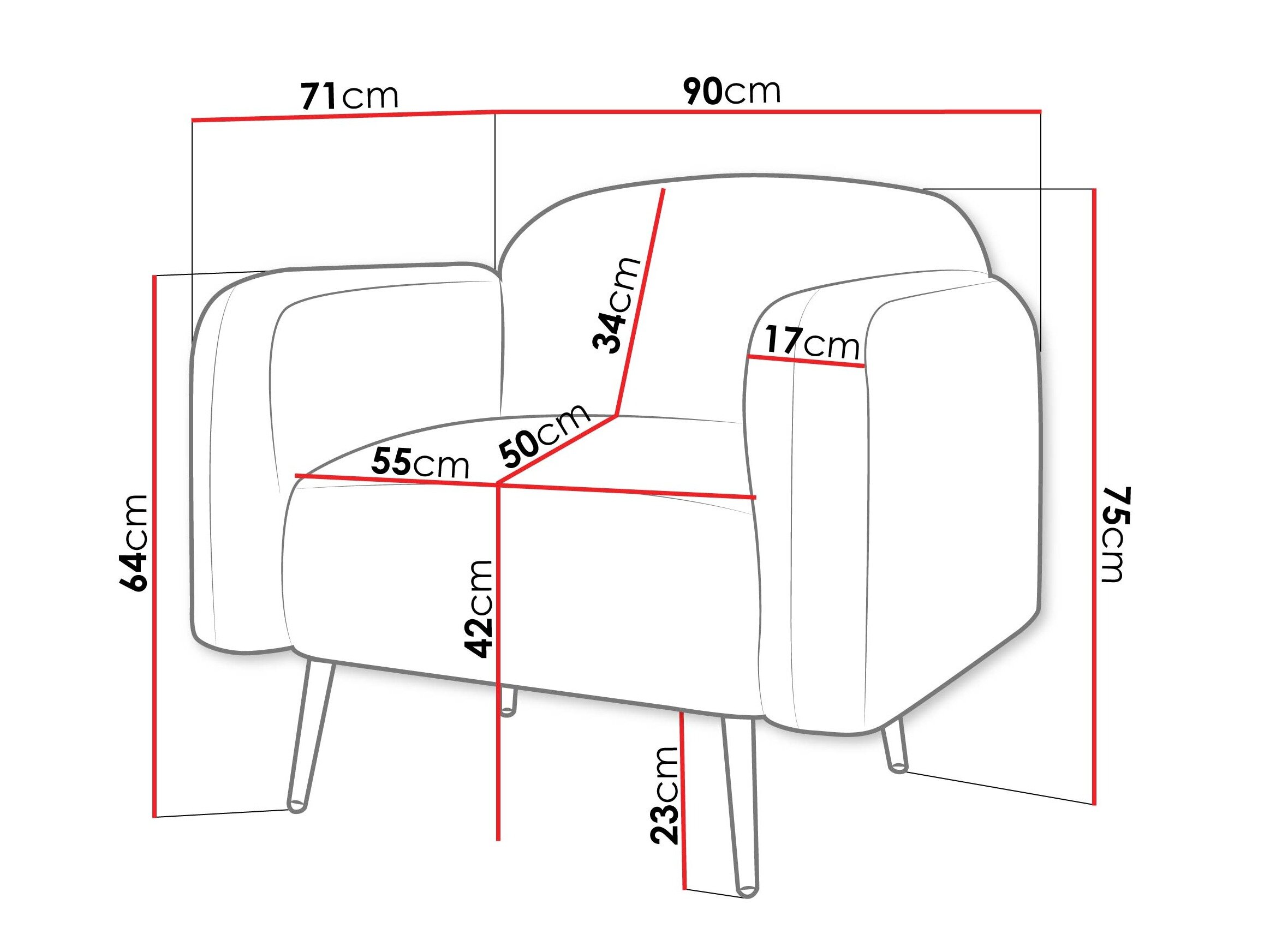 Lænestol Comfivo 486 (Uttario Velvet 2967)