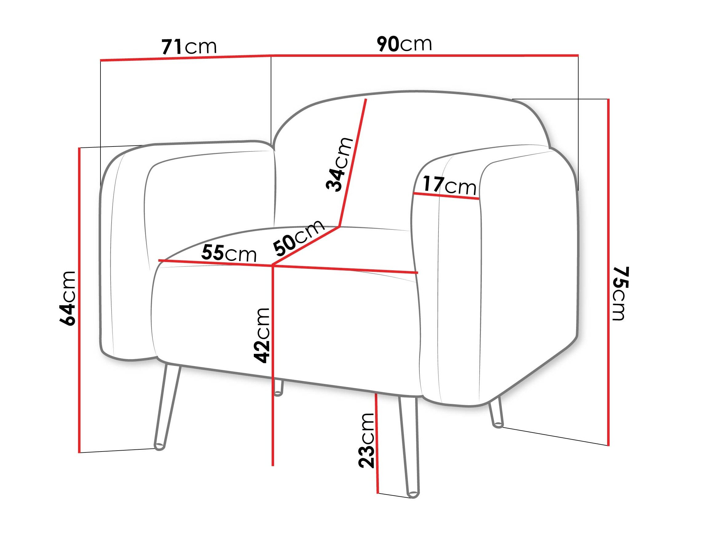 Lænestol Comfivo Beatitudo I (Uttario Velvet 2970)