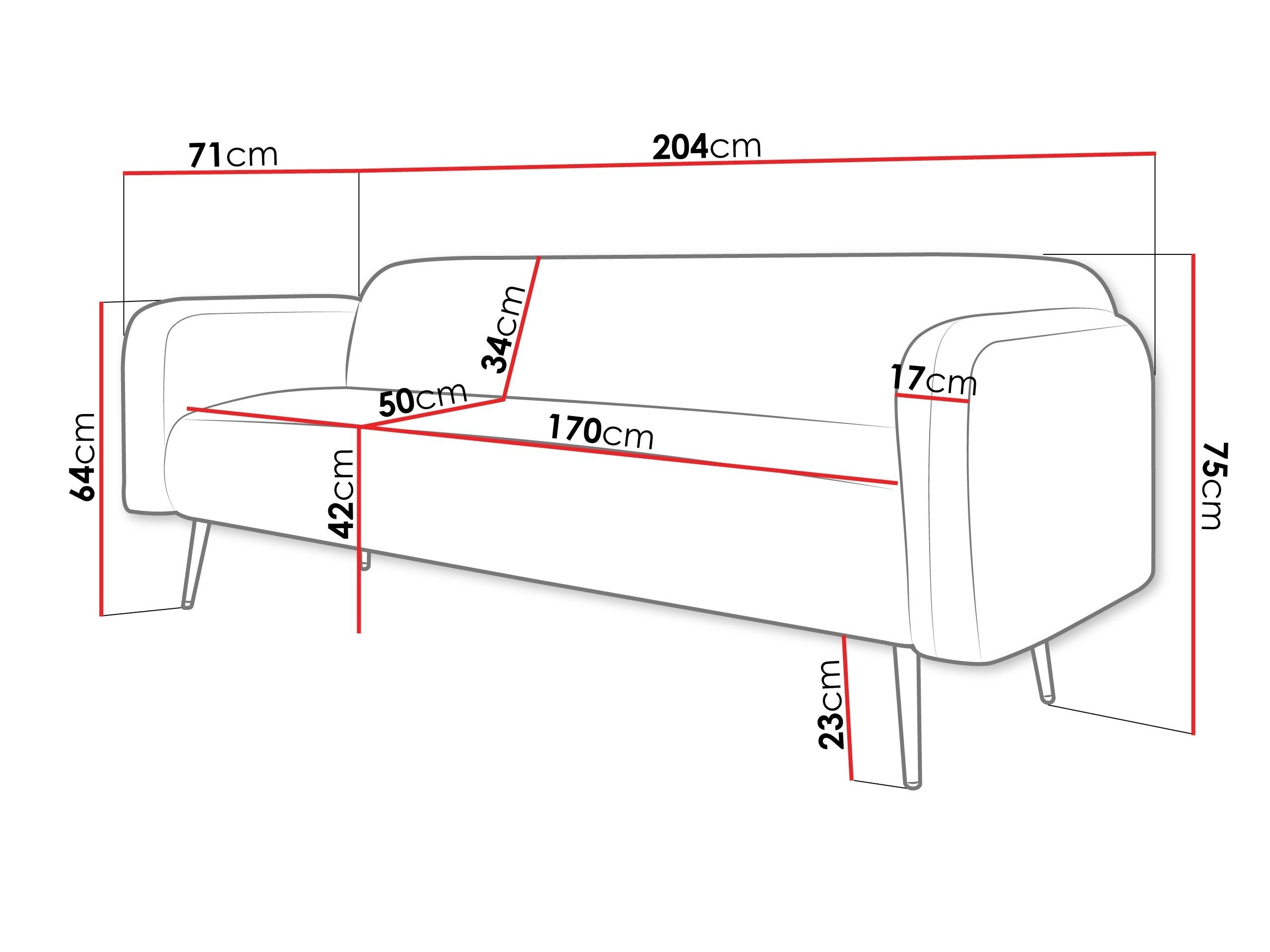 Sofa Comfivo 484 (Uttario Velvet 2967)