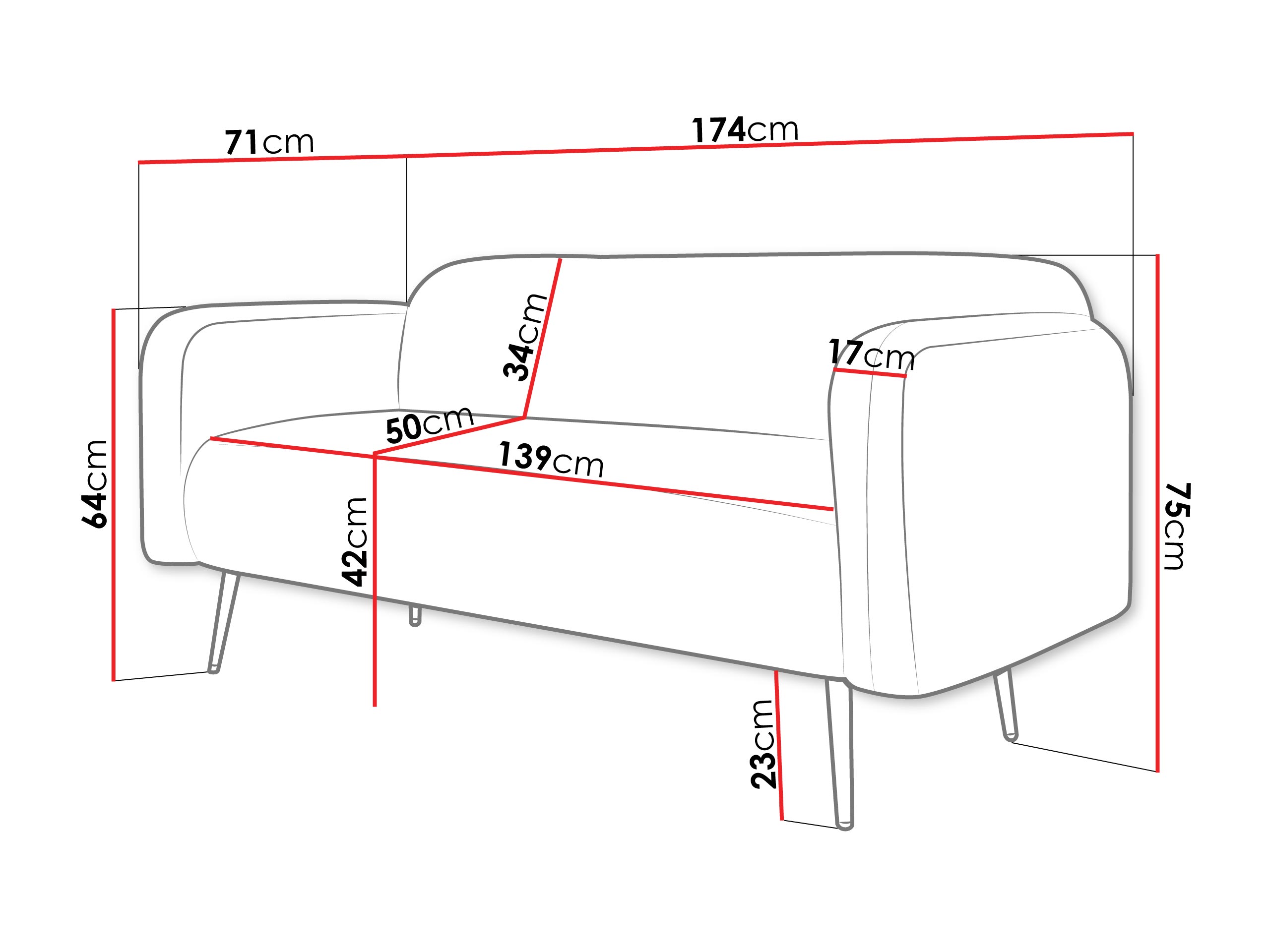 Sofa Comfivo Beatitudo II (Uttario Velvet 2972)