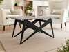 Transformeerbare salontafel Oswego 150 (Kasjmier + Zwart)