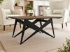 Transformeerbare salontafel Oswego 150 (Notenhout + Zwart)