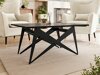 Transformeerbare salontafel Oswego 150 (Zwart marmer + Zwart)