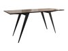 Transformeerbare salontafel Oswego 150 (Zwart marmer + Zwart)