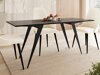 Transformeerbare salontafel Oswego 150 (Zwart)