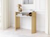 Wandtafel Civer II (Gouden + Wit)